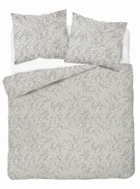 posciel-satynowa-220x200-bezowa-szara-jasna-liscie-drobne-home-satin