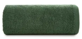 recznik-gladki-100x150-zielony-ciemny-500g-m2