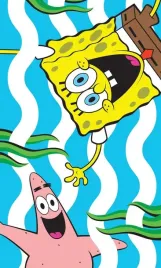 reczniczek-do-przedszkola-30x50-sponge-bob