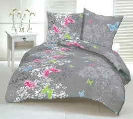 posciel-z-kory-200x220-szara-motylki-kolorowe-ornament-na-guziki-bawelniana