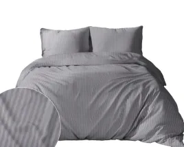 posciel-adamaszkowa-160x200-szara-jednobarwna-paski-1-cm-pure