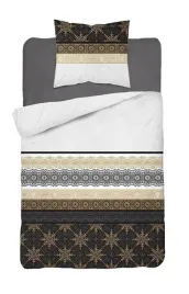 posciel-140x200-glamour-ornamenty-grafitowa-zlota