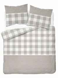 posciel-satynowa-220x200-bezowa-kratka-z-paskami-rustykalna-elegancja