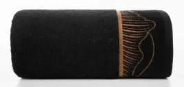 recznik-50x90-czarny-liscie-platki-peonii-500g-2-frotte