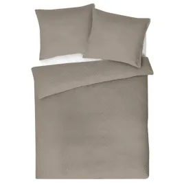 posciel-adamaszkowa-160x200-bezowa-taupe-geometryczna-1cm-paski-matex