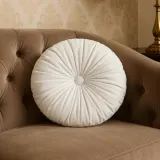 poduszka-40-cm-soft-biala-welurowa-okragla-dlugosc-poduszki-40-cm