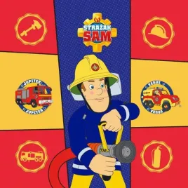 recznik-magiczny-30x30-strazak-sam-bawelniany-dzieciecy-do-przedszkola