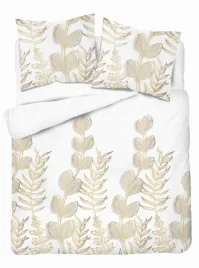 posciel-satynowa-220x200-biala-w-zloto-bezowe-liscie-elegancki-wzor