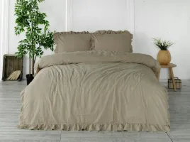 posciel-160x200-bezowa-z-falbanka-jednobarwna-w-pudelku-stonewashed