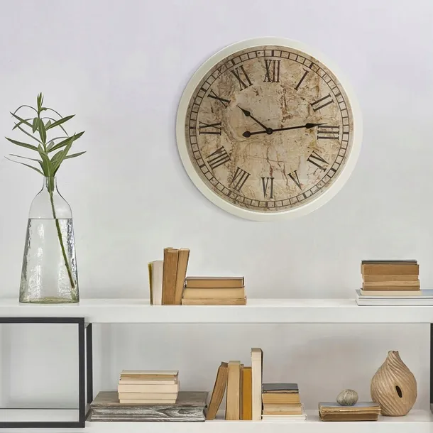 zegar-scienny-40x7x40-bezowy-bialy-typ-scienny