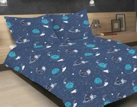 posciel-satynowa-160x200-granatowa-kosmos-exclusive