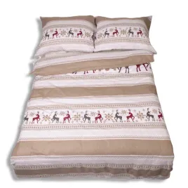 posciel-flanelowa-220x200-f-88-bezowa-biala-swiateczna-renifery-matex