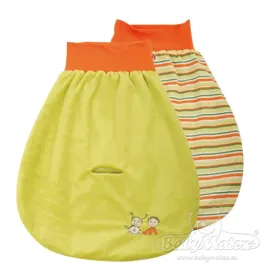 polspiworek-niemowlecy-sono-0-8-mcy-zolty-paski-dwustronny-do-fotelika-baby
