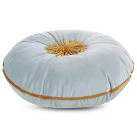 poduszka-40-cm-velvet-jasna-mietowa-z-pomponem