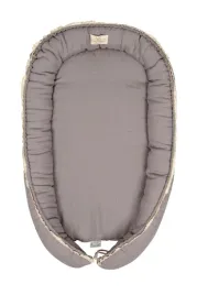 gniazdko-niemowlece-prestige-linen-55x80-brazowy-materacyk-pozycjonujacy