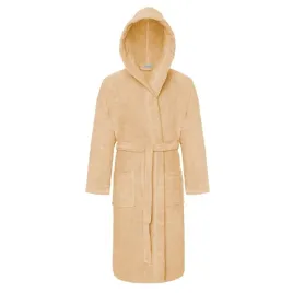 szlafrok-z-kapturem-frotte-robin-xs-bezowy-bawelniany-hotelowy-450g-m2