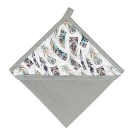 okrycie-kapielowe-85x85-muslin-grafitowe-recznik-z-kapturkiem