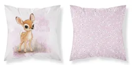 poszewka-dziecieca-40x40-z-sarenka-pudrowy-roz-sweet-dreams