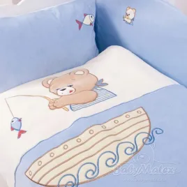 posciel-100x135-bears-misiaczki-niebieska-z-ochraniaczem-babymatex