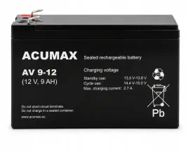 akumulator-bateria-agm-bezobslugowy-acumax-av-9ah-12v-av9-12-av9-ups-autko