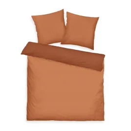 posciel-satynowa-200x220-tom-tailor-ruda-jednobarwna-poszewki-80x80-2szt