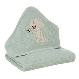 okrycie-kapielowe-100x100-baby-mietowy-mis-recznik-z-kapturkiem-350g-m2
