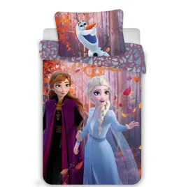posciel-140x200-frozen-3617-kraina-lodu-anna-elsa-i-olaf-las-liscie