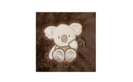 kocyk-dzieciecy-95x95-mis-koala-18-brazowy-ciemny