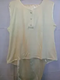 pizama-damska-krotka-satynowa-xxl-kremowa