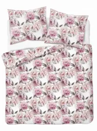 posciel-z-perkalu-220x200-biala-w-rozowe-kwiaty-soft-garden