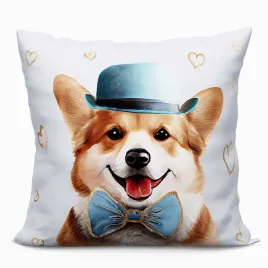 corgi-poduszka-z-wypelnieniem-silikonowym-dwustronna-microfibra-40x40cm