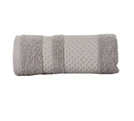 recznik-70x140cm-ciemny-szary-ze-srebrna-bordiura