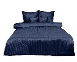 posciel-adamaszkowa-220x200-granatowa-jednobarwna-1cm-paski-matex