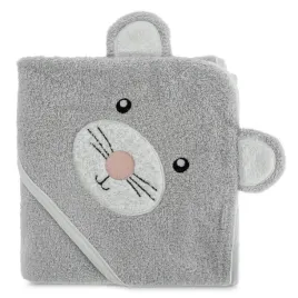okrycie-kapielowe-100x100-baby-srebrny-myszka-recznik-z-kapturkiem-350-g-m2