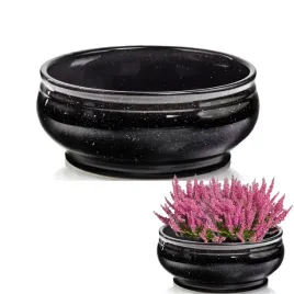 misa-ceramiczna-czarna-na-grob-na-cmentarz-doniczka-mrozoodporna-o-22-cm