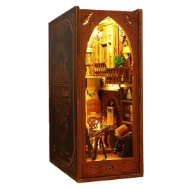 diy-drewniane-puzzle-4d-oswietlenie-biblioteka-podporka-na-polke-do-ksiazek