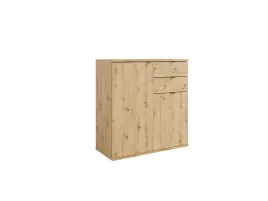 nowoczesna-komoda-tetris-04-80-cm-dab-artisan-szuflady-metalowy-uchwyt