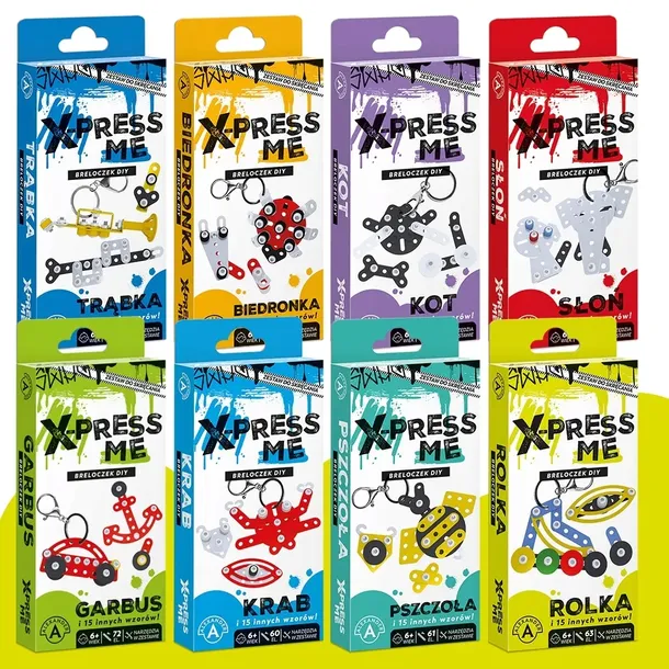 x-press-me-brelok-diy-slon-stan-nowy-wzor-dominujacy-zwierzecy