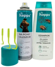 happs-szampon-dla-psow-zwalczajacy-pchly-i-kleszcze-i-spray-na-legowiska