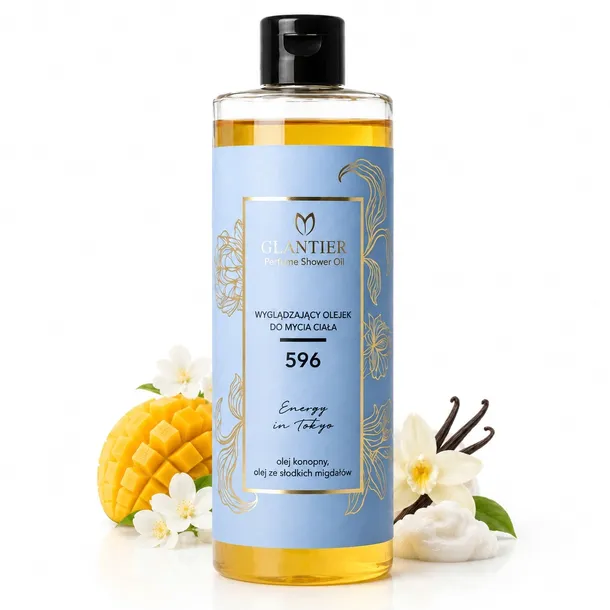 GLANTIER Olejek Do Mycia Ciała Wygładzający 596 - 400 ml