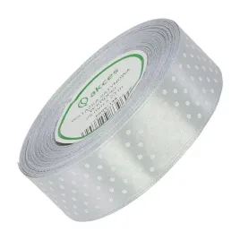 wstazka-satynowa-w-biale-kropki-25-mm-23-m-srebrna-tasiemka