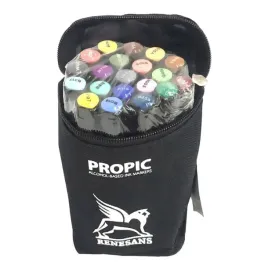 markery-dwustronne-renesans-propic-20-kolorow-zestaw-pisakow-w-czarnym-etui