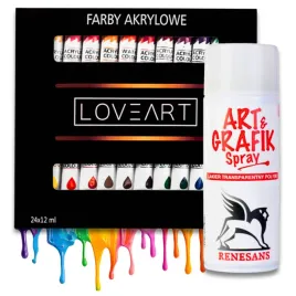 farby-akrylowe-loveart-24x12ml-werniks-400ml-polysk-zestaw-malarski