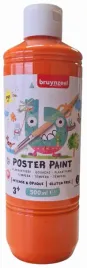 farba-plakatowa-szkolna-w-butelce-500ml-poster-paint-bruynzeel-orange