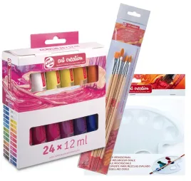 farby-akrylowe-24x12ml-talens-artcreation-pedzle-paleta-do-mieszania-farb