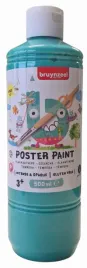farba-plakatowa-szkolna-w-butelce-500ml-poster-paint-bruynzeel-turquoise