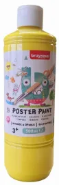 farba-plakatowa-szkolna-w-butelce-500ml-poster-paint-bruynzeel-yellow