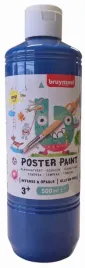 farba-plakatowa-szkolna-w-butelce-500ml-poster-paint-bruynzeel-deep-blue