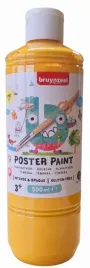 farba-plakatowa-szkolna-w-butelce-500ml-poster-paint-bruynzeel-sun-yellow