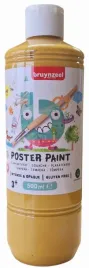 farba-plakatowa-szkolna-w-butelce-500ml-poster-paint-bruynzeel-ochre